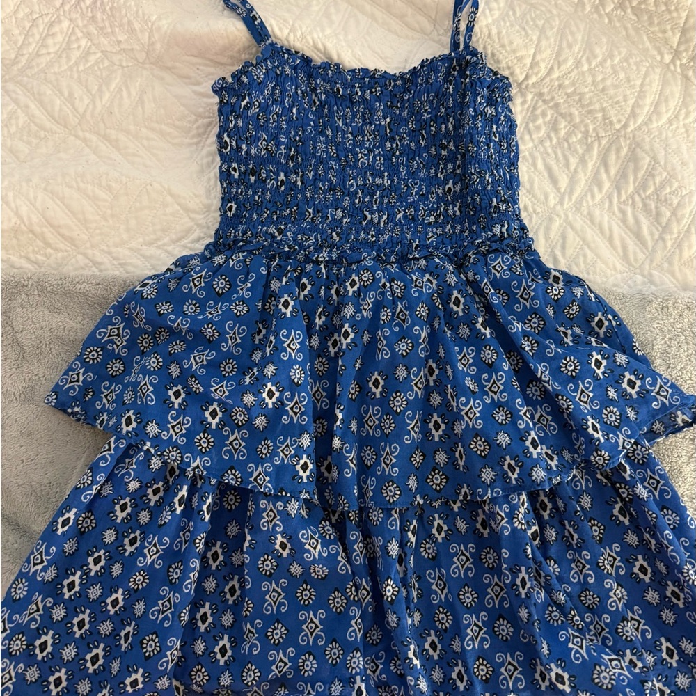 Aqua Royal Blue Dress